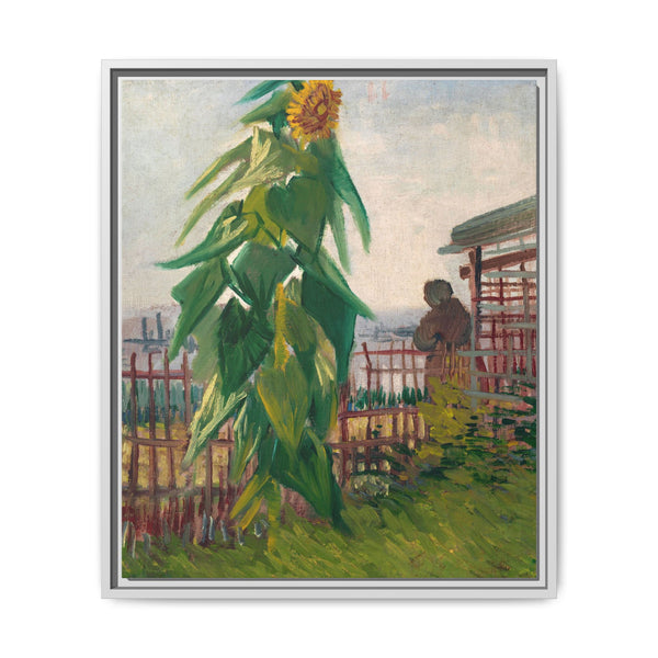Vincent van Gogh's Allotment with Sunflower (1887) - NOMADEN ART GALLERY