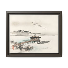 Cottage by the sea by Kōno Bairei (1844-1895) - NOMADEN ART GALLERY