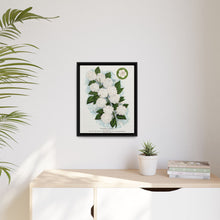 Japanese snowball flower lithograph. Digitally enhanced from our own original 1900 edition plates of Botanical Specimen published by Rochester Lithographing
