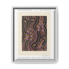 Art Deco Flower pattern pochoir print in oriental style - NOMADEN ART GALLERY