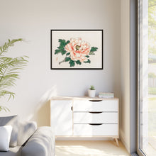Pink rose by Kōno Bairei (1844-1895)