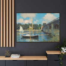 Claude Monet's The Bridge at Argenteuil (1874) - NOMADEN ART GALLERY