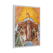 Fresco of Virgin-of-Mercy on the northern wall of the subsidiary church Saint Anna in Saager