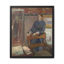 Hélène Rouart in her Father's Study (1886) by Edgar Degas - NOMADEN ART GALLERY