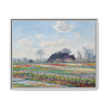 Claude Monet's Tulip Fields at Sassenheim (1886). Original from the Sterling and Francine Clark Art Institute. - NOMADEN ART GALLERY