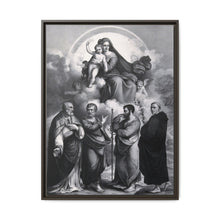 The Virgin and Child with Saint Geminianus of Modena, Saint Peter, Saint Paul and Saint Antony of Padua. Lithograph by F. Hanfstaengl after B. Ramenghi, il Bagnacavallo. - NOMADEN ART GALLERY