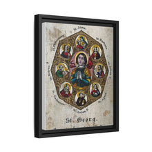Saint George and Saint Antony of Padua, Saint Catherine of Alexandria, Saint Peter the Apostle, Saint Philomena, Saint Anne, Saint Barbara, Saint John the Baptist and Saint Agnes - NOMADEN ART GALLERY