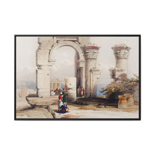 Ruins Temple on the Island of Biggeh Nubia illustration by David Roberts (1796–1864) - NOMADEN ART GALLERY