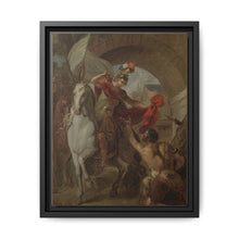 Saint Martin Sharing his Coat with a Beggar by Louis Galloche - NOMADEN ART GALLERY