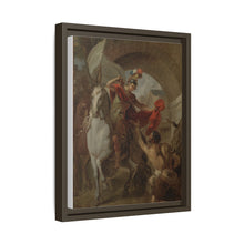 Saint Martin Sharing his Coat with a Beggar by Louis Galloche
