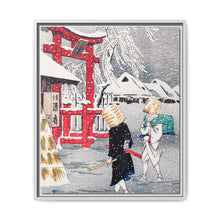 Okabe in Snow (ca.1925–1926) print in high resolution by Hiroaki Takahashi - NOMADEN ART GALLERY