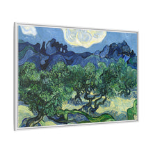 Vincent van Gogh's Olive Trees with the Alpilles in the Background (1889) - NOMADEN ART GALLERY