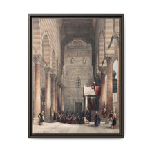 Interior of the mosque of the Metwalys (Metwalis) illustration by David Roberts (1796–1864) - NOMADEN ART GALLERY