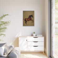 Whistlejacket es una pintura al óleo sobre lienzo de alrededor de 1762 que muestra el caballo de carreras del marqués de Rockingham, encabritado sobre un fondo blanco.