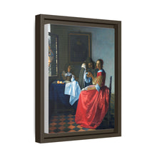 La joven con copa de vino de Johannes Vermeer (ca. 1658-1662)