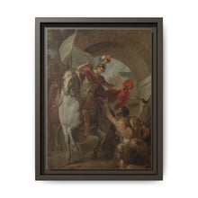 Saint Martin Sharing his Coat with a Beggar by Louis Galloche - NOMADEN ART GALLERY