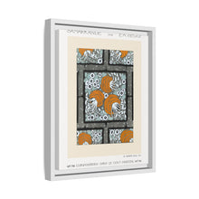 Patrón de pochoir de flores en estilo oriental Art Nouveau. Original de nuestra propia edición de 1914 de Samarkande.