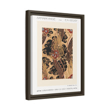 Flower pattern Art Deco stencil print in oriental style. Original from our own 1914 edition of Samarkande