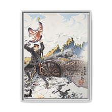 Picture of the Imperial Army Landing from the Rear and Capturing Port Arthur (1904) by Ohara Koson