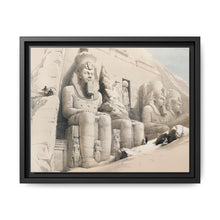 The Great Temple of Aboo Simble Nubia illustration by David Roberts (1796–1864) - NOMADEN ART GALLERY