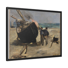 Tarring the Boat (Le Bateau goudronné) de Édouard Manet