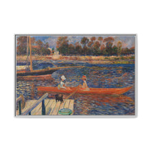 The Seine at Argenteuil (La Seine A Argenteuil) by Pierre Auguste Renoir. - NOMADEN ART GALLERY