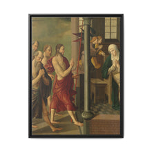 Panel of an Altarpiece with Dispute with the Doctors, on verso is Appearance of Christ to his Mother (c. 1520 - c. 1535) by Master of Alkmaar - NOMADEN ART GALLERY