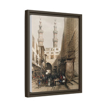 Minarets and grand entrance of the Metwaleys at Cairo illustration by David Roberts (1796–1864)