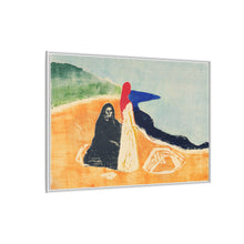 Two Women on the Shore (1898) by Edvard Munch - NOMADEN ART GALLERY