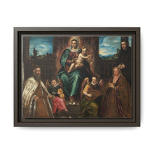 Doge Alvise Mocenigo and Family before the Madonna and Child (c. 1575) by Jacopo Tintoretto - NOMADEN ART GALLERY