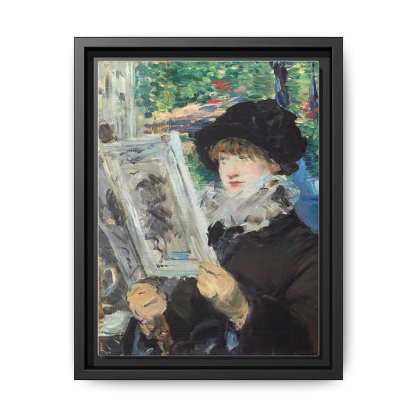 Woman Reading (ca. 1880–1881) by Édouard Manet. - NOMADEN ART GALLERY