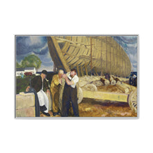 Builders of Ships (1916) by George Wesley Bellows - NOMADEN ART GALLERY