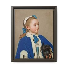 Portrait of Maria Frederike van Reede-Athlone at Seven Years of Age by Jean Etienne Liotard - NOMADEN ART GALLERY