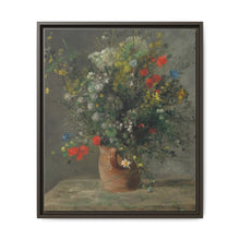 Flowers in a Vase (c. 1866) painting in high resolution by Pierre-Auguste Renoir - NOMADEN ART GALLERY