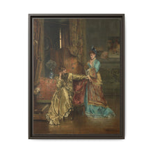 The Visit (c. 1870) by Alfred Stevens: A Glimpse into 19th-Century Elegance - NOMADEN ART GALLERY