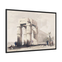 Luxor in upper of Egypt illustration by David Roberts (1796–1864).