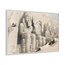 The Great Temple of Aboo Simble Nubia illustration by David Roberts (1796–1864)