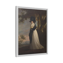 Portrait of a Lady Wearing an Elaborate Hat (1785-90) by British