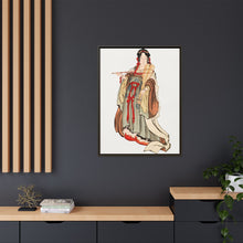 Benten (Goddess of Love) (18th–19th century), vintage Japanese woman illustration by Katsushika Hokusai. - NOMADEN ART GALLERY