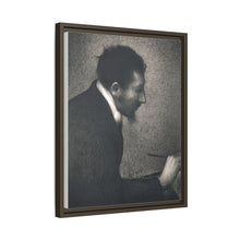 Aman-Jean, Retrato de Edmond Francois Aman-Jean (ca. 1882-1883) por Georges Seurat