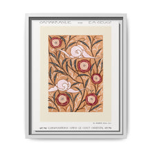 Art Nouveau Flower pattern stencil print in oriental style - NOMADEN ART GALLERY