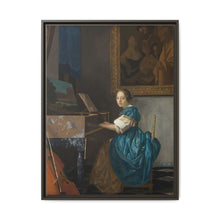 Johannes Vermeer’s Young Woman Seated at a Virginal (ca. 1670–1672) - NOMADEN ART GALLERY