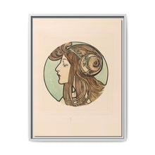 Stained glass window for the facade of the Fouquet boutique by Alphonse Maria Mucha (1869–1939)