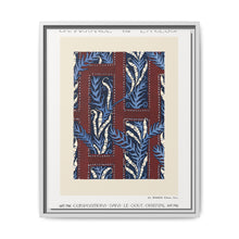 Art Nouveau Flower pattern pochoir print in oriental style. Original from our own 1914 edition of Samarkande - NOMADEN ART GALLERY