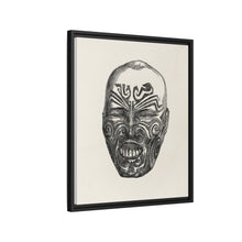 Ancient face from 19th Century Grammar of Ornament by Owen Jones. - NOMADEN ART GALLERY