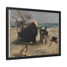 Tarring the Boat (Le Bateau goudronné) de Édouard Manet