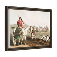 Illustration of hawking from The Costume of Yorkshire (1814) by George Walker