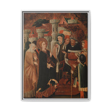 Saint Catherine of Siena before Pope Gregory XI by Blasco de Grañén - NOMADEN ART GALLERY