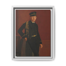 Achille De Gas in the Uniform of a Cadet (1856-1857) by Edgar Degas. - NOMADEN ART GALLERY