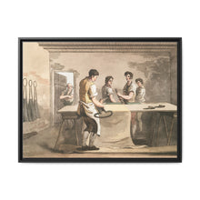 Illustration of the cloth dresser from The Costume of Yorkshire (1814) by George Walker - NOMADEN ART GALLERY